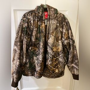 Milwaukee Heated Jackets- camouflage hoodie- black vest